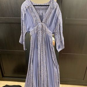 Free people maxi bohemian dress